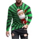 thumbnail image 2 of Blusas y camisas de manga larga con cuello redondo para hombre, estilo casual, cuello redondo, manga larga, camiseta estampada de Halloween, blusa de poliéster para hombre., 2 of 5
