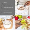 thumbnail image 4 of COOK WITH COLOR Kitchen Gadget Set Copper Plated Stainless Steel Utensils with Soft Touch Handles, Copper Grey, 7 Pieces, 4 of 4