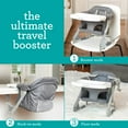 thumbnail image 6 of Infantino Ultimate Travel Booster Seat for Babies and Toddlers 4-36 Months, Gray, 6 of 13