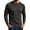 Black, variant on Wuztai Mens Fall outdoor Sport Stretchy Running Shirts Round Neck Long Sleeve Slim Mesh Quick Dry Tops
