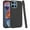 Black, variant on For Motorola Moto G 5G 2025 Hybrid Armor Shockproof, Durable Bumper Rubber Gummy Gel Slick Hard PC Silicone TPU Cover, XPM Phone Case [Red]