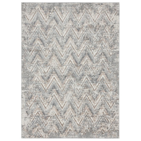 United Weavers Austin Area Rug 4540 20011 Gemology Harvest Chevrons Lines 9' 10" x 13' 2" Rectangle