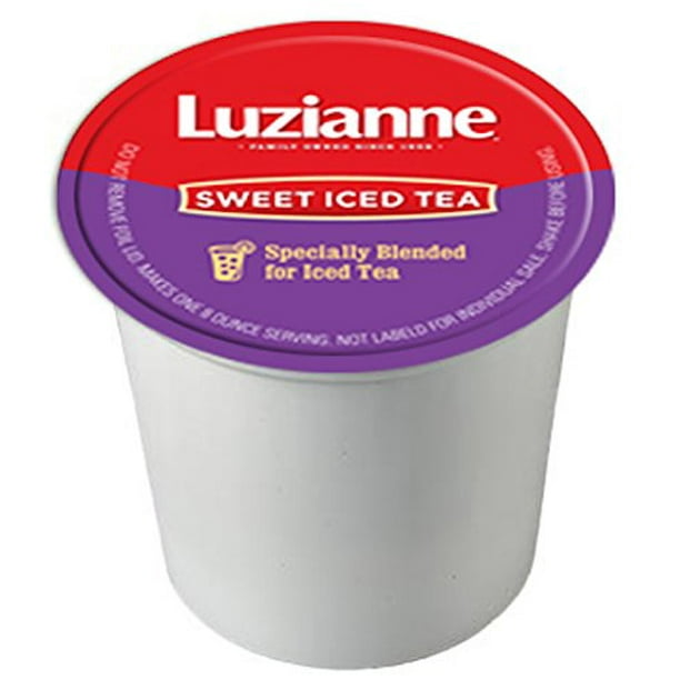 Luzianne Sweet Iced Tea, Single Serve Tea KCup, 12 Count