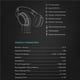 thumbnail image 3 of Auriculares Estéreo Plegables Auriculares Bluetooth Auriculares Inalámbricos Amigables Con La Piel Compatible Con Tarjeta Tf Auriculares Deportivos Para El Hogar Y La Oficina Minnieouse EL011020-00, 3 of 6