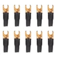 thumbnail image 1 of BESTYASH 10Pcs Precision UT Terminal Fork Spade Wire Connectors For Motorcycle Audio Equipment, 1 of 7