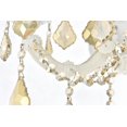 thumbnail image 3 of Elegant Lighting Maria Theresa 22" 3 Light Royal Crystal Wall Sconce, 3 of 9