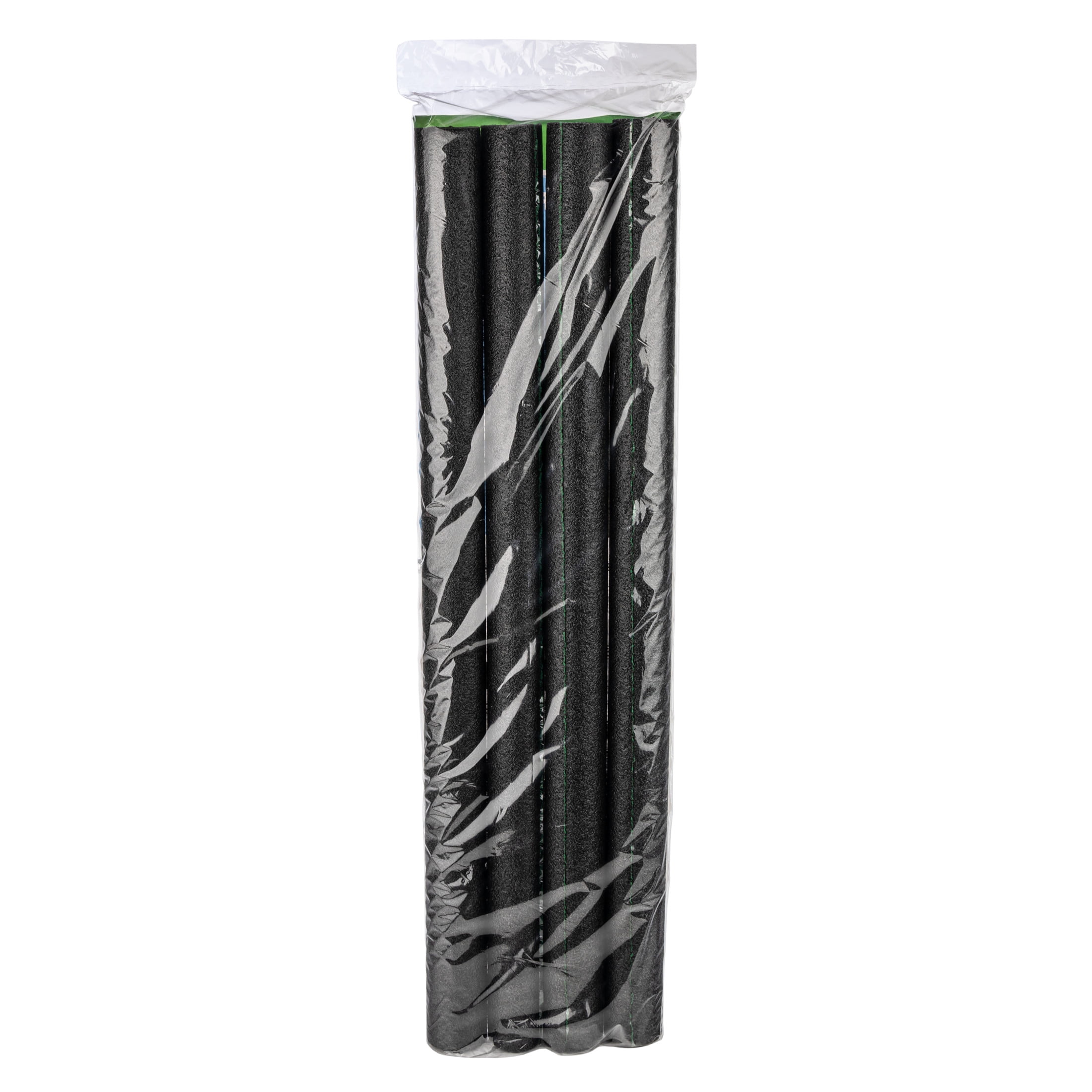 Duck Brand 12 ft. Long Foam Pipe Cover , Fits 1 in. Pipes, Black
