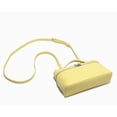 thumbnail image 3 of Bandolera Rejolly L19 para mujer, piel, color amarillo claro, 3 of 7