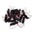 thumbnail image 1 of 20 Pcs Black 2-Wired 1x AA Battery Case Box Holder, 1 of 8