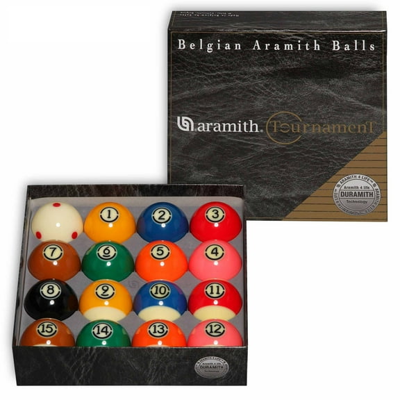 Aramith Tournament Pro-Cup TV Billiard Pool Ball set 2 1/4"