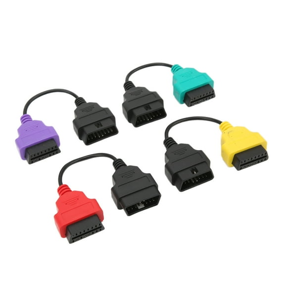 Car Scan Tool,4pcs OBD2 Scanner Cable OB Connector Diagnostic Cord Solid Performance