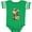 Football Green and White, variant on Inktastic Corky Cow Boys Baby Bodysuit
