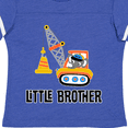thumbnail image 4 of Inktastic Little Brother Construction Truck Boys Boys Toddler T-Shirt, 4 of 5