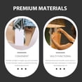 thumbnail image 3 of Miangastore 1 Bag Hanging Tags Strings Hang Tags String Hang Tags Rope Hanging Label Rope, 3 of 8