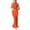 Orange, variant on Summer Dresses for Women Sundresses for Women Women Sexy Backless Dress Bodycon Sleeveless Open Back Maxi Dress Going Out Elegant Party Cocktail Long Dress S-L