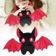 thumbnail image 2 of Juguete De Halloween: Murciélago De Peluche Suave Y Bonito Para Niños Y Adultos, Decoración Para Fiestas, 2 of 4