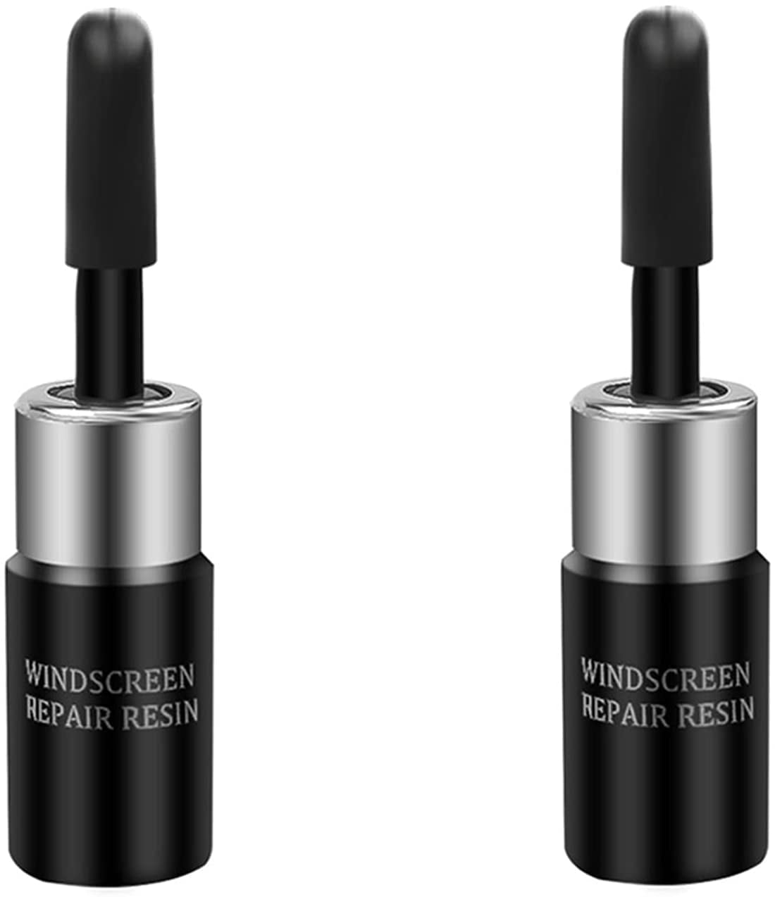 HAHADAXA 2 Pcs Liquide de Réparation Nano pour Vitres Automobiles Kit de Réparation pour Pare-Brise de Voiture Fissuré Résine, Liquide de Réparation pour Vitres, Réparation de Fissures pour Voiture