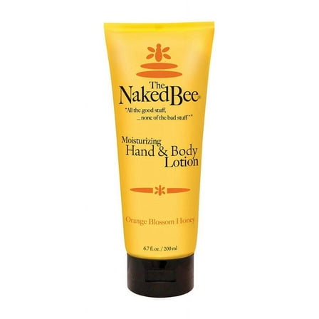 The Naked Bee Orange and Blossom Honey Moisturizing Hand and Body Lotion, 6.7 Ounce