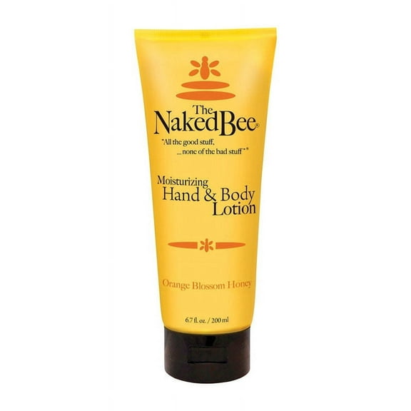 The Naked Bee Orange and Blossom Honey Moisturizing Hand and Body Lotion, 6.7 Ounce