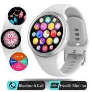 Cyberdyer Q57 Smart Watch for Women  Fitness Tracker Heart Rate Detection - Silver