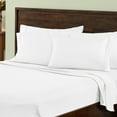 thumbnail image 2 of Superior 1000 Thread Count 4-Piece Cotton Blend Sheet Set, California King,White, 2 of 5