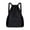 Black, variant on Drawstring Backpack Casual Daypack Draw String Bag for Yoga Marathons Basketball Black