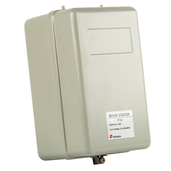 7.5 HP Three 3 Phase 460/480 Volt Magnetic Starter Motor Control 18 Amp