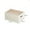 01-WhiteE 15.7x9x7.9in, variant on SHENGXINY Storage Bins with Lids,Clothes Organizer,Foldable Cloth Storage Box Without Compartments,Fabric Organizer for Bedroom Closet Clothes Blanket White 15.7x9x7.9in