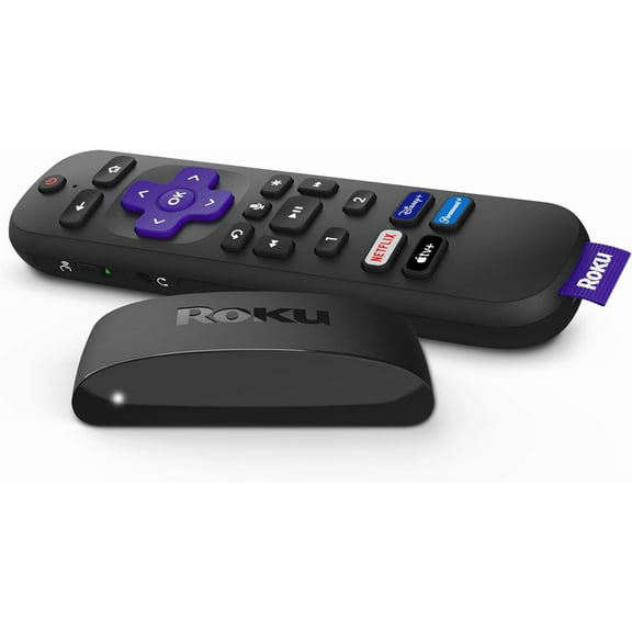 HD Streaming Device with Simple Remote (no TV controls), Free & Live TV