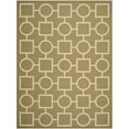 thumbnail image 2 of SAFAVIEH Indoor Outdoor CY6925-244 Courtyard Green / Beige Rug, 2 of 9