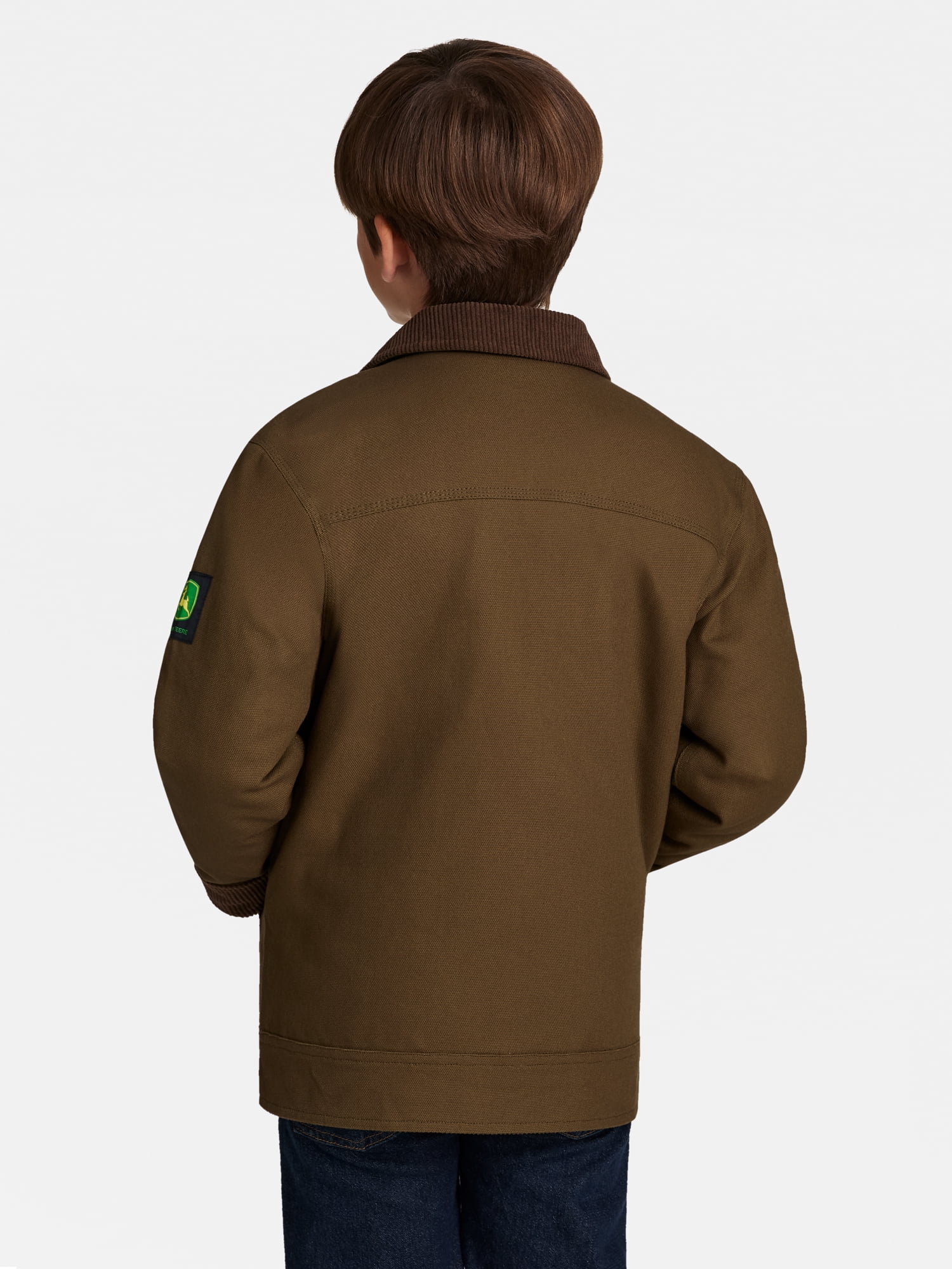 John Deere Boy's Canvas Tractor Jacket, Sizes 4 - 16