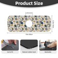 thumbnail image 2 of Kdxio Hawaiian Style Pattern Non-Slip Diatom Mud Faucet Drain Pad,Self Absorbent Mat for Kitchen Sink for Variety Kitchen & Bathroom Countertops, 2 of 7