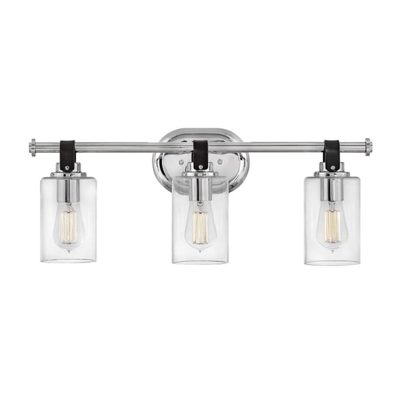 52883CM Hinkley Lighting Halstead - 3 Light Bath Vanity-Chrome Finish