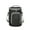 Black, variant on Round Three Layer Insulated Bucket Lunch 6.4L Duty Aluminum Foil EPE Foam Waterproof Diagonal Sling Picnic Cooler Bag