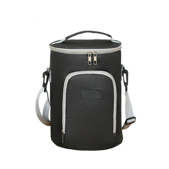 Fiudx Bolsa Bento Portátil, Lonchera Térmica con Revestimiento de Aluminio Resistente, Diseño Fácil de Limpiar para Almacenar Alimentos, Ideal para Picnics o Uso Diario, Perfecta para Estudiantes y P