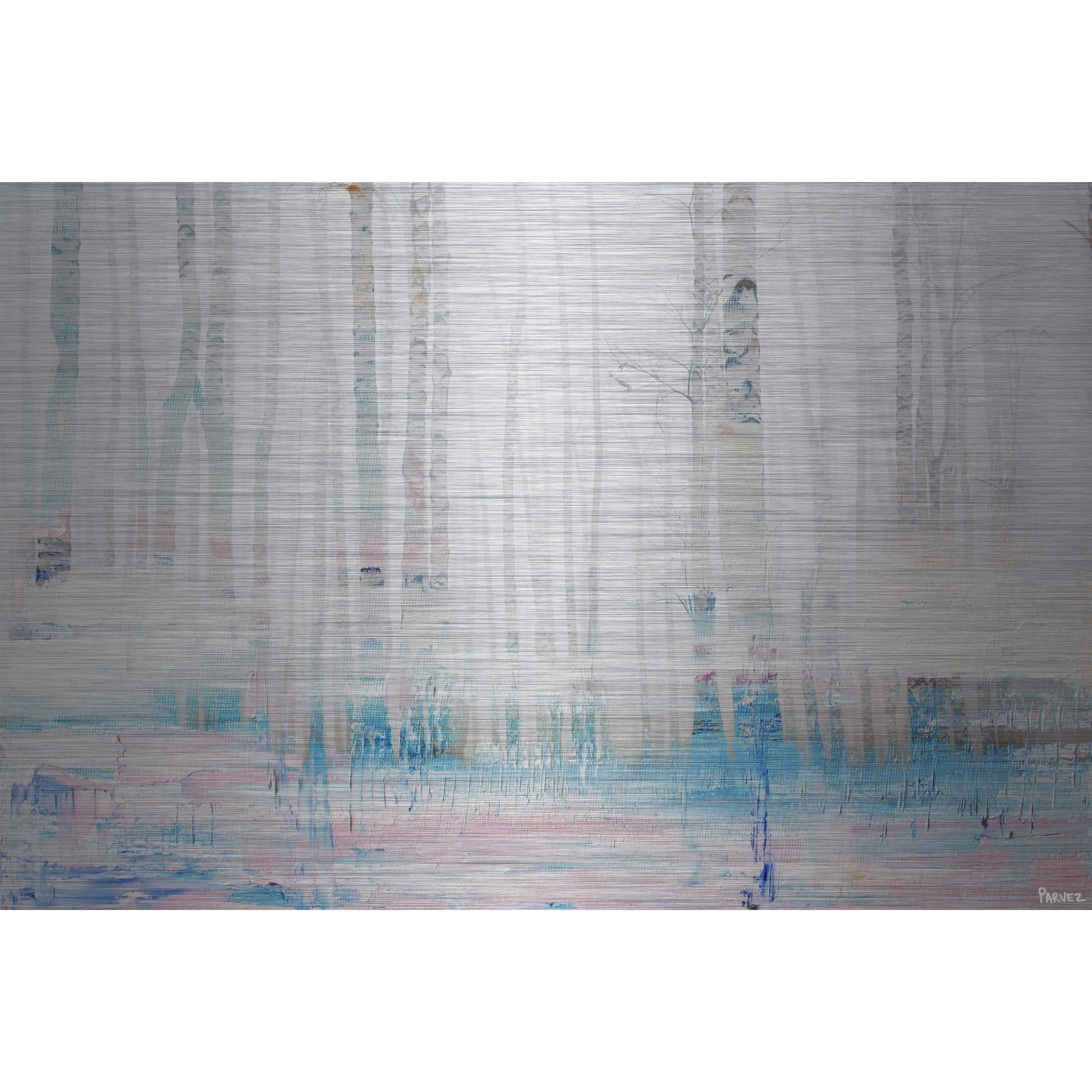 "Enlightened" Painting Print on Brushed Aluminum