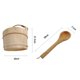 thumbnail image 2 of de Sauna de con de accesorios hecho , (21,5 cm) , (30cm) de diámetro, de elegante Zulema Cubo de sauna y cucharón, 2 of 8