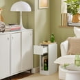 thumbnail image 2 of SoBuy Set of 2 Bedside Table Nightstand Side Table End Table Sofa Table with Drawer FBT111-WNX2, 2 of 8