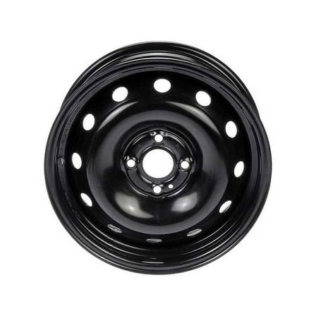 Steel Wheel - Black - 15 Inch - Compatible with 2005 - 2010 Chevy Cobalt 2006 2007 2008 2009