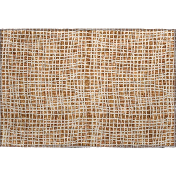 Dalyn Rugs Premium Machine Washable Mayfield AMF729 Paprika 1'8" x 2'6" Rug