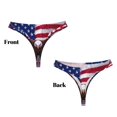 thumbnail image 3 of Fotbe USA Eagle with Spread Wings Tanga Sin Costuras para Mujer con Estampado – Panties Invisibles, Transpirables y Cómodos para Uso Diario-4X-Large, 3 of 6