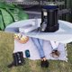 thumbnail image 3 of Rechargeable Spotlight,100000 LED Spot Lights Handheld Flashlight Super Bright Outdoor Solar Spotlights, 3 of 5
