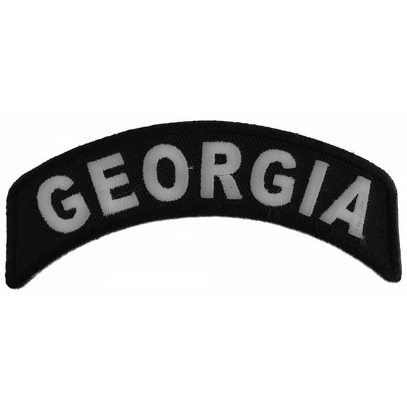 Georgia Patch Iron on State Rocker