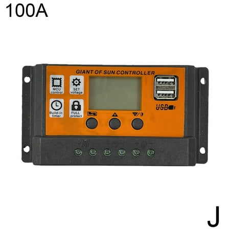 

10-100A MPPT Solar Panel Regulator Charge Controller Auto Focus Tracking. G7P6