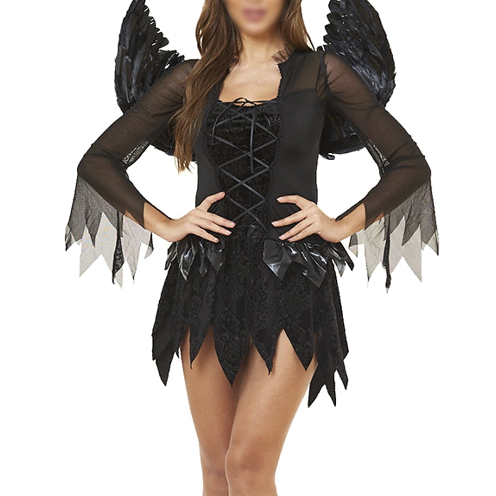 New Halloween Wings Dark Angel Costume cosplay Ghost Vampire Costume