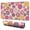 Pioneer Flower Floral-1, variant on Long Mouse Pads for Desk,Pioneer Flower Floral Print Pattern Desk Mats on Top Of Desks, Desk Mouse Pad Extra Large with 3mm Non-Slip Base and Stitched Edge for Gaming,Office,Work,Home 31.5"x11.8"