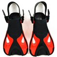 thumbnail image 3 of Almencla Adult Swim Learning Flippers Mesh Bag Set for Scuba Diving Swimming, 3 of 8