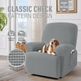 thumbnail image 2 of XUELC Lounge chair elastic single seat shaker velvet waterproof chair cover soft sofa with elasticized furniture protection cover, 2 of 11