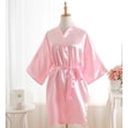 thumbnail image 3 of Batas Para Novias, Damas, Sin Bordado Pijamas Dama Satin Modelo M, 3 of 4
