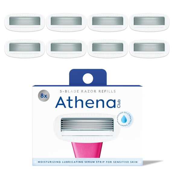 Recambios Razor Blade Athena Club para mujer, 8 unidades